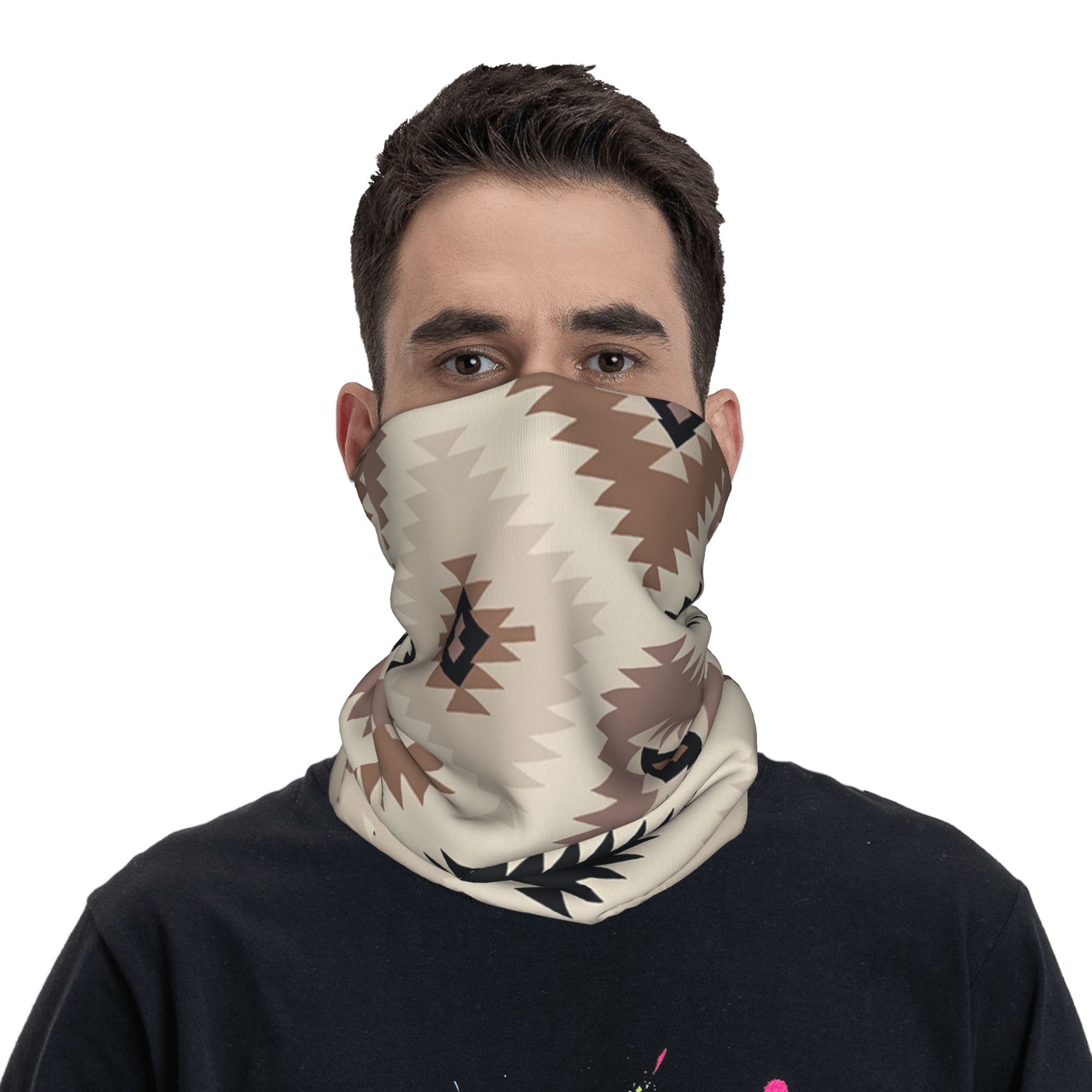 Cycling Headwear - Western Desert Cowboy Folk Bandana Neck