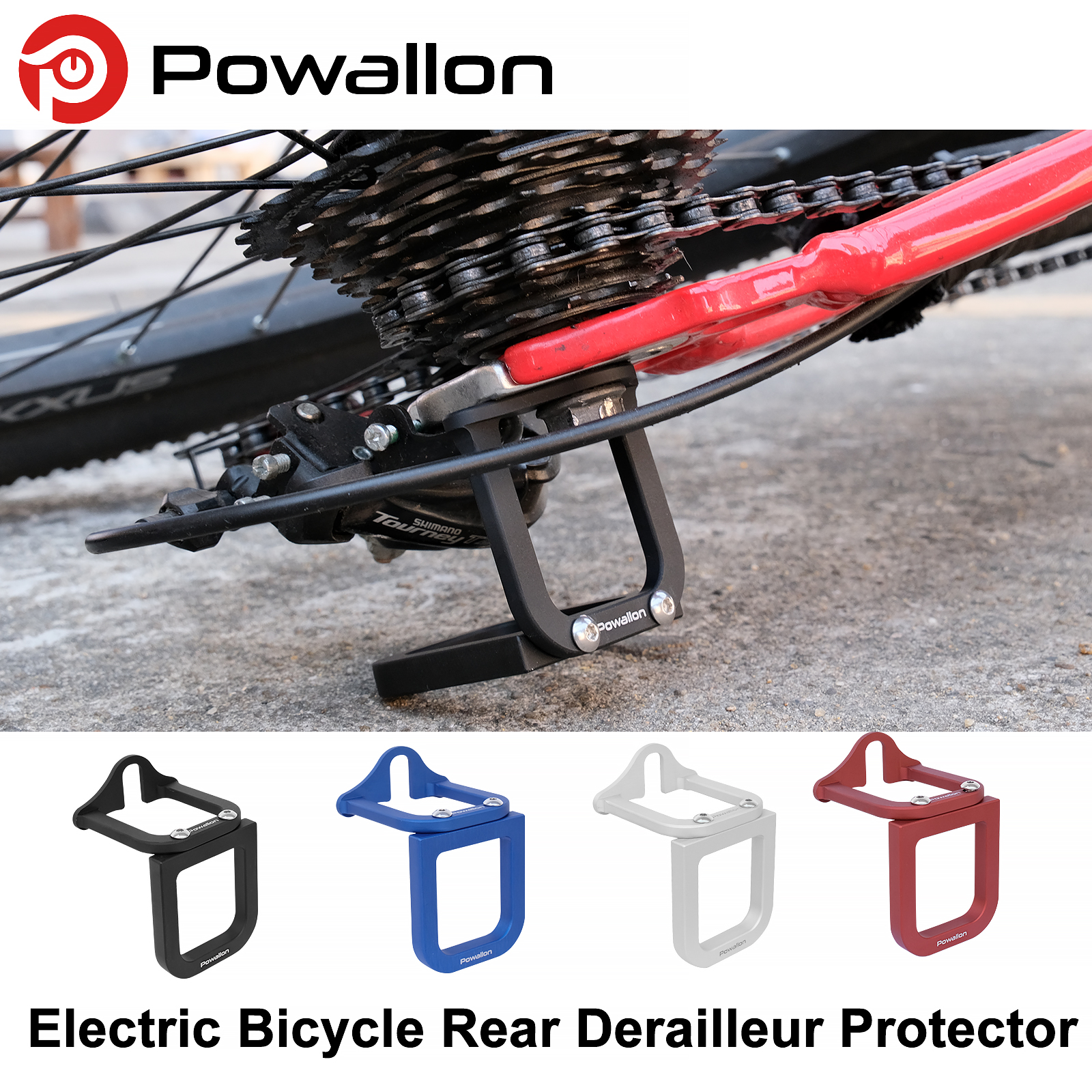 Cycling Protective Gear - Bicycle Rear Derailleur Protector, MTB Mountain