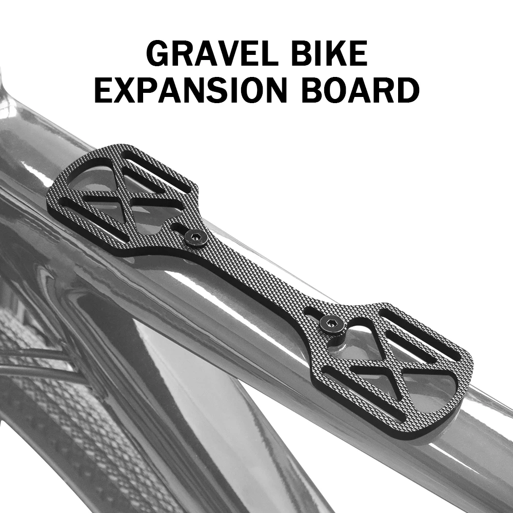 Bike Cargo Rack - Front Fork Expansion Board for Gravel