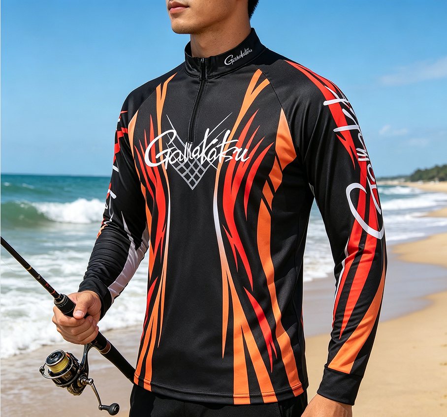 Cycling Jersey - Breathable Fishing Jersey Shirt Tops Quick-Drying