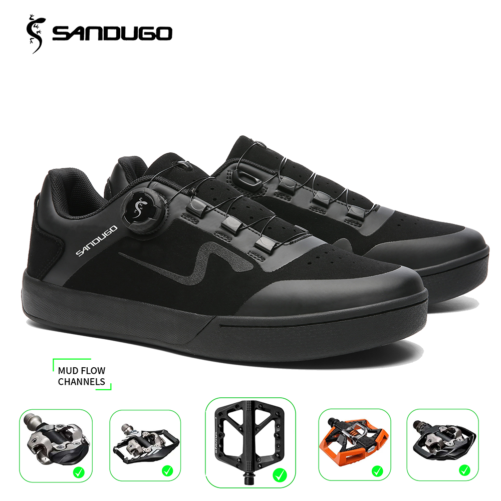 Mtb Pedals - Sandugo Mountain Bike Enduro D/H shoes