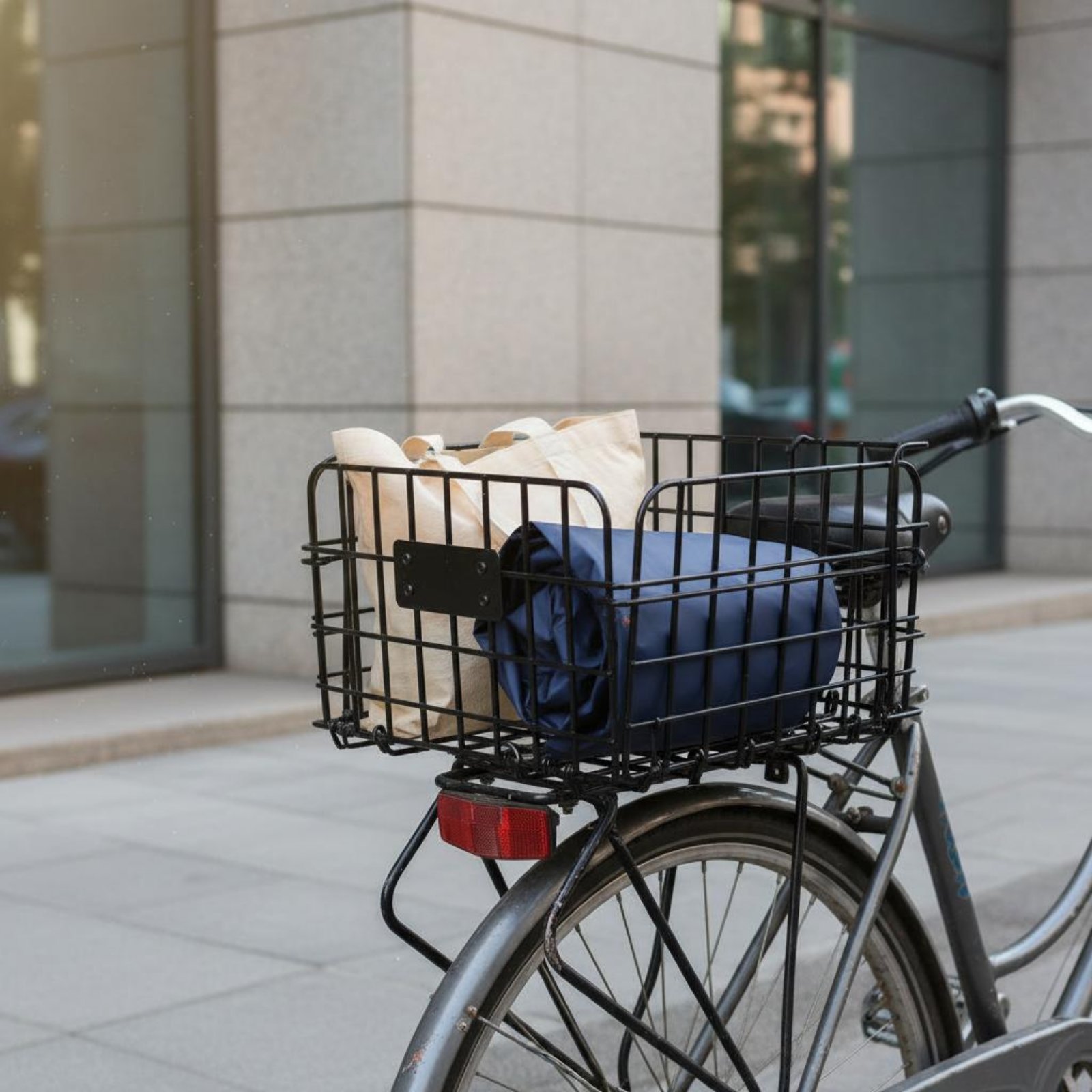 Folding Rear Bike Basket Folda - Bike Cargo Rack 评论和价格
