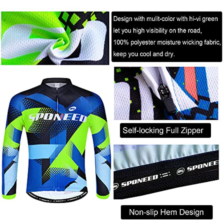 sponeed Cycling Clothes for Me - Cycling Jersey 评论和价格