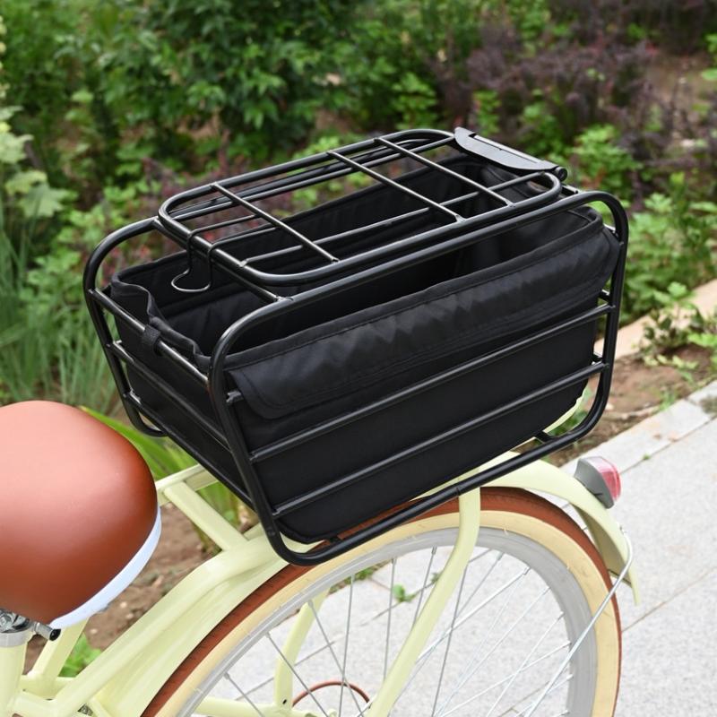 【YA】2-in-1 Dog Bike Basket For - Bike Cargo Rack 评论和价格