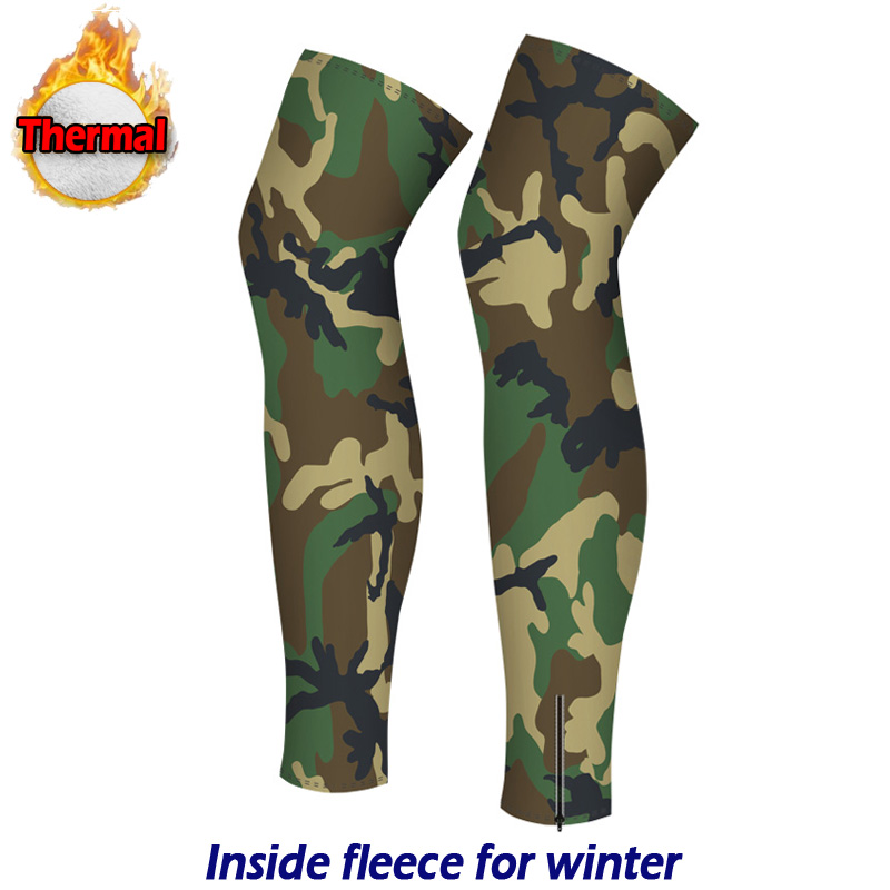 Thermal Fleece Cycling Leg War - Cycling Protective Gear 评论和价格