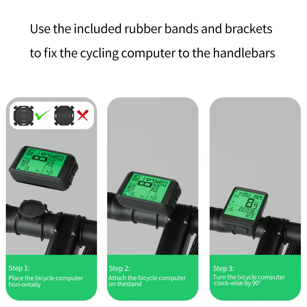 Bikevee BKV-1517 Wireless Bicy - Cycling Gear Rack 评论和价格