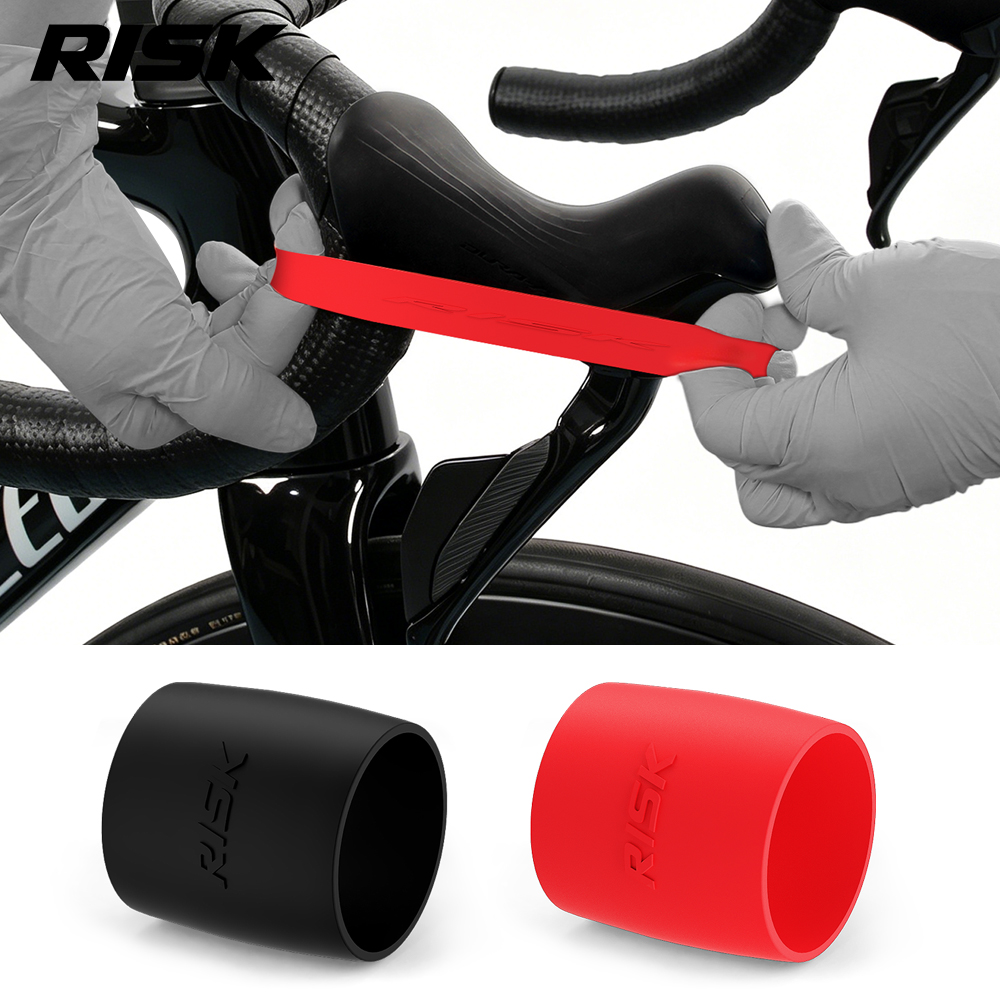 2pcs/bag RISK Road Bike Elasti - Bike Handlebar Tape 评论和价格
