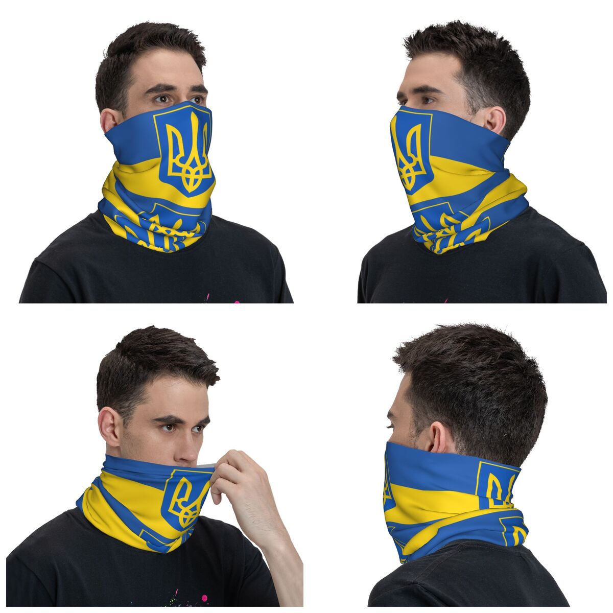 Ukraine Flag Bandana Neck Cove - Cycling Headwear 评论和价格