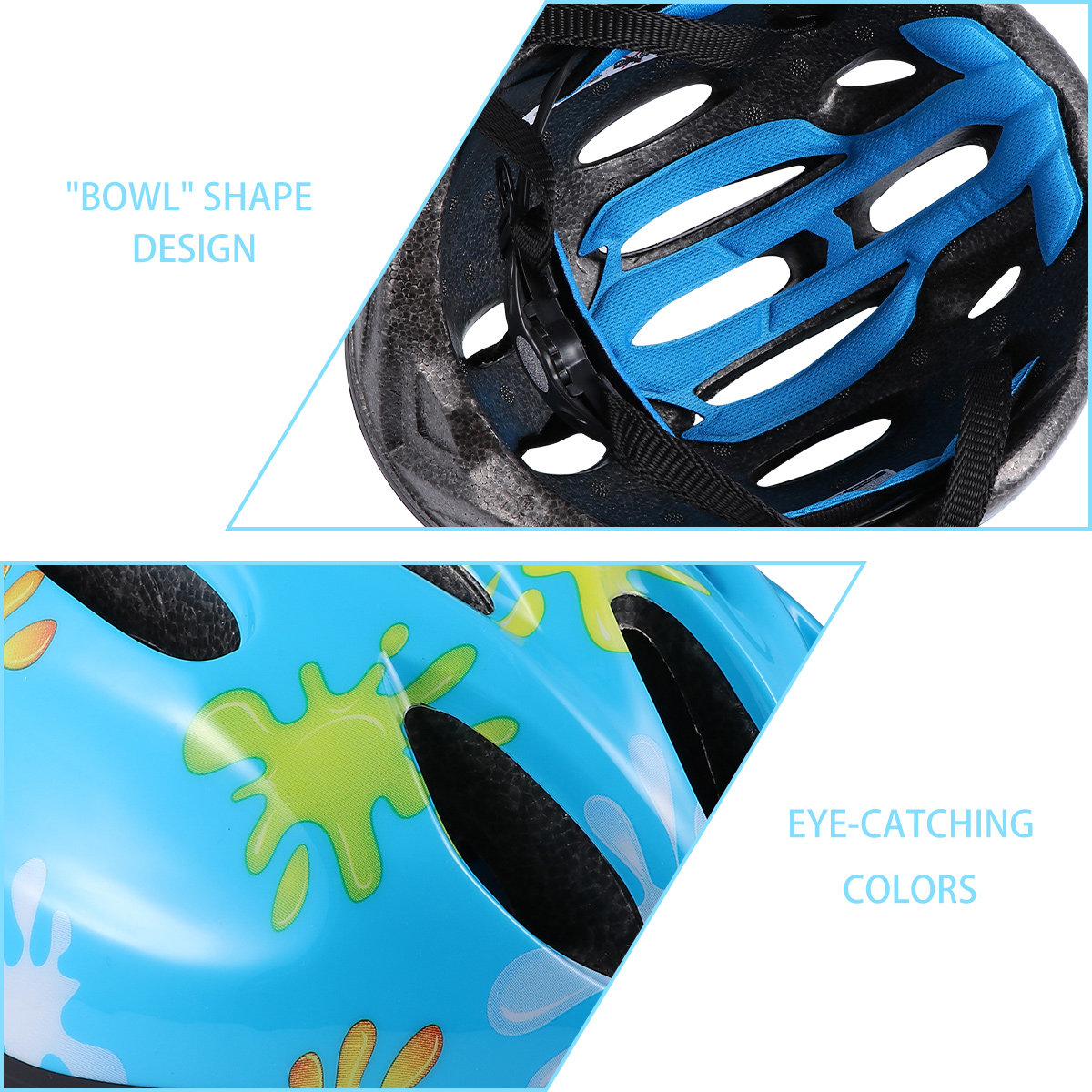 1Pcs Children Safety Skate Blu - Cycling Protective Gear 评论和价格