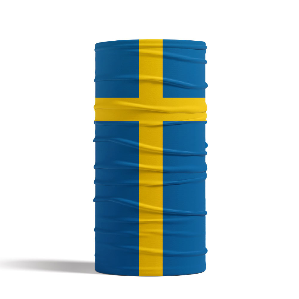 Sweden Flag Printed Bandana He - Cycling Headwear 评论和价格