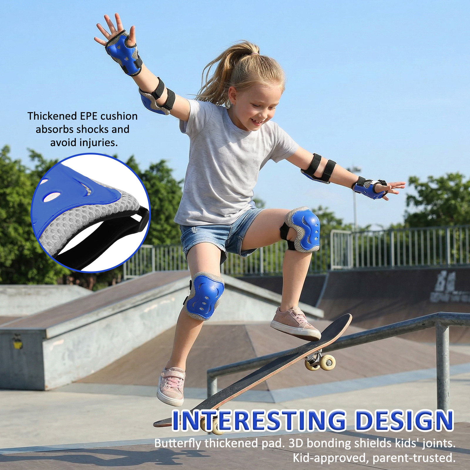 6 in 1 Knee Pads and Elbow Pad - Cycling Protective Gear 评论和价格