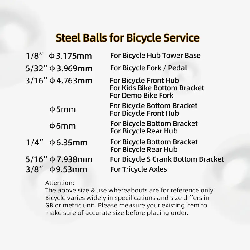 144/20pcs Bicycle Steel Balls  - Mtb Pedals 评论和价格