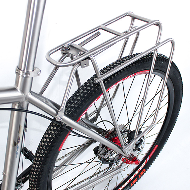 Bicycle Rear Luggage Titanium  - Bike Cargo Rack 评论和价格