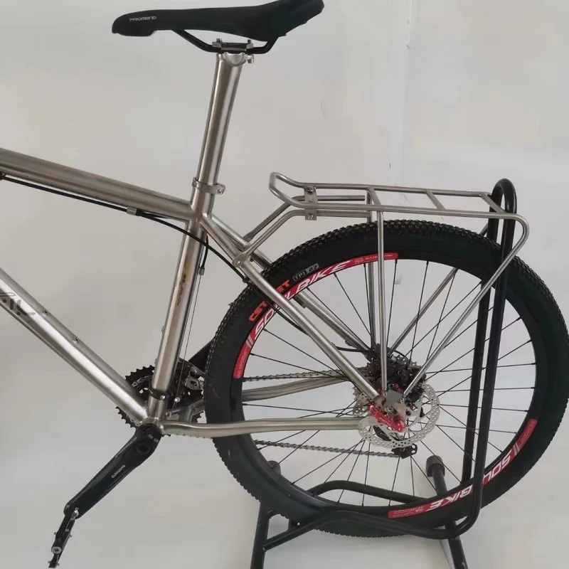 Bicycle Rear Luggage Titanium  - Bike Cargo Rack 评论和价格