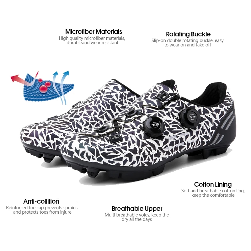 Men MTB Cycling Sneaker Road S - Mtb Pedals 评论和价格