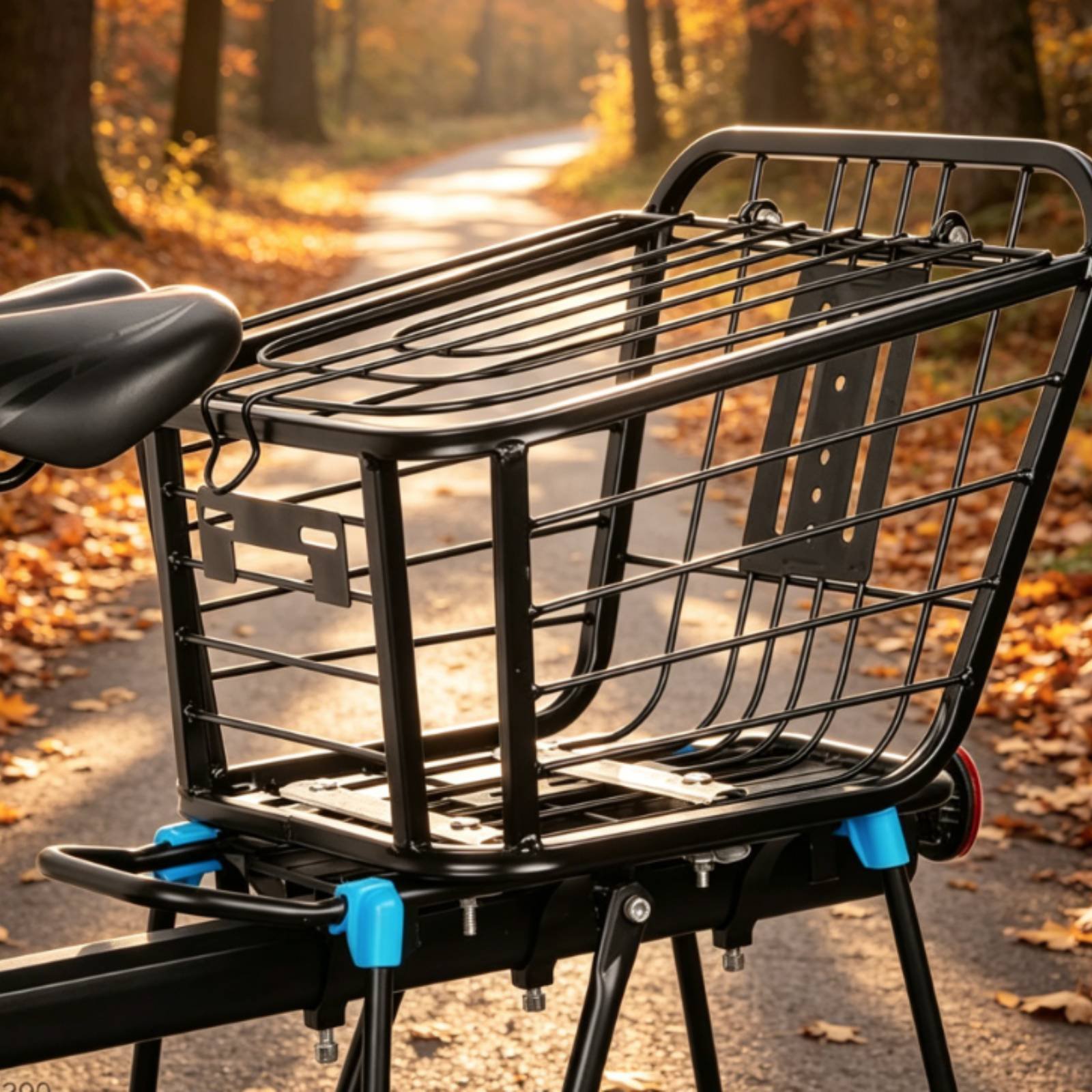 Folding Rear Bike Basket Folda - Cycling Gear Rack 评论和价格