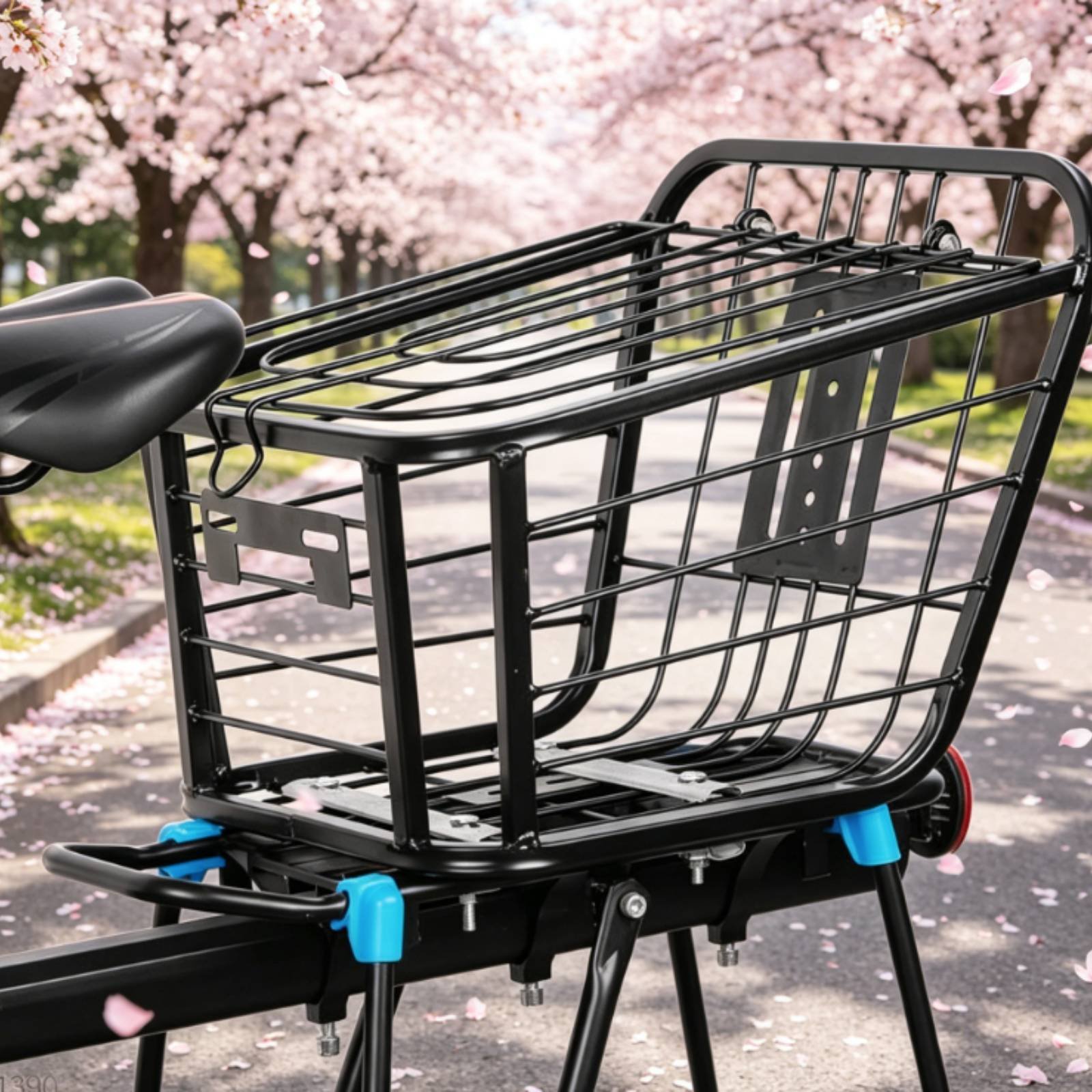 Folding Rear Bike Basket Folda - Cycling Gear Rack 评论和价格