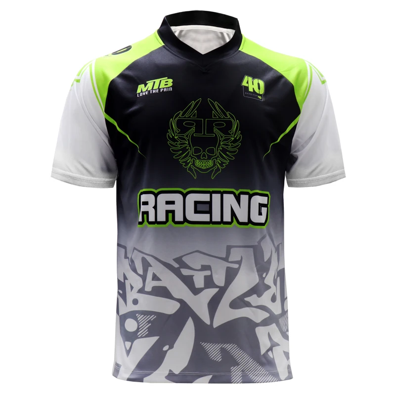 Long Sleeve Quick Dry MTB Jers - Cycling Jersey 评论和价格