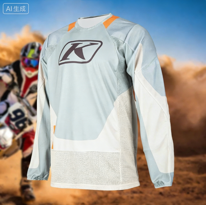 Summer BMX DH MTB Long Sleeved - Cycling Jersey 评论和价格