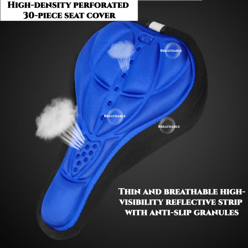 3D Saddle Seat NEW Soft Bike S - Cycling Protective Gear 评论和价格