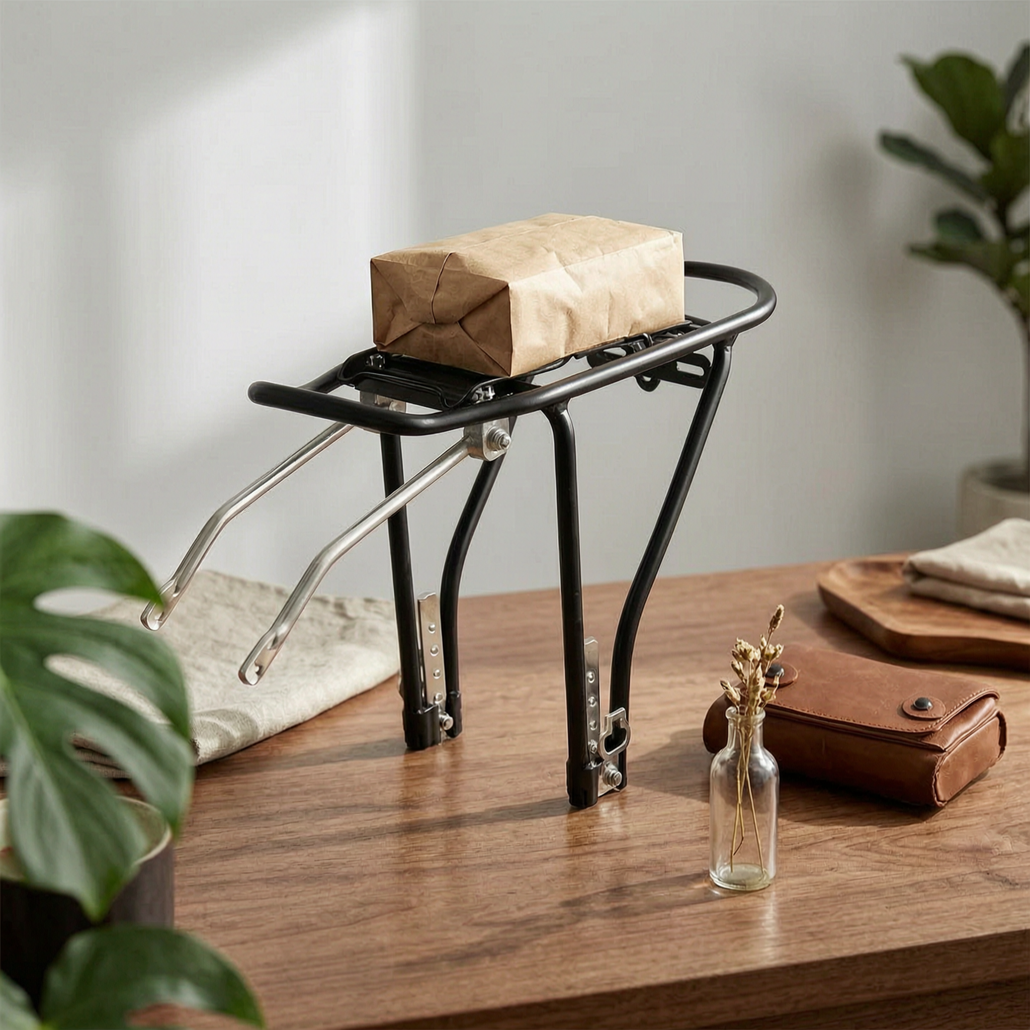 Folding Bike Rear Rack High Ca - Bike Cargo Rack 评论和价格