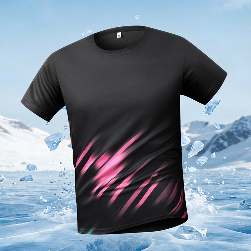 Summer Sport Gym T Shirt Men Q - Cycling Jersey 评论和价格