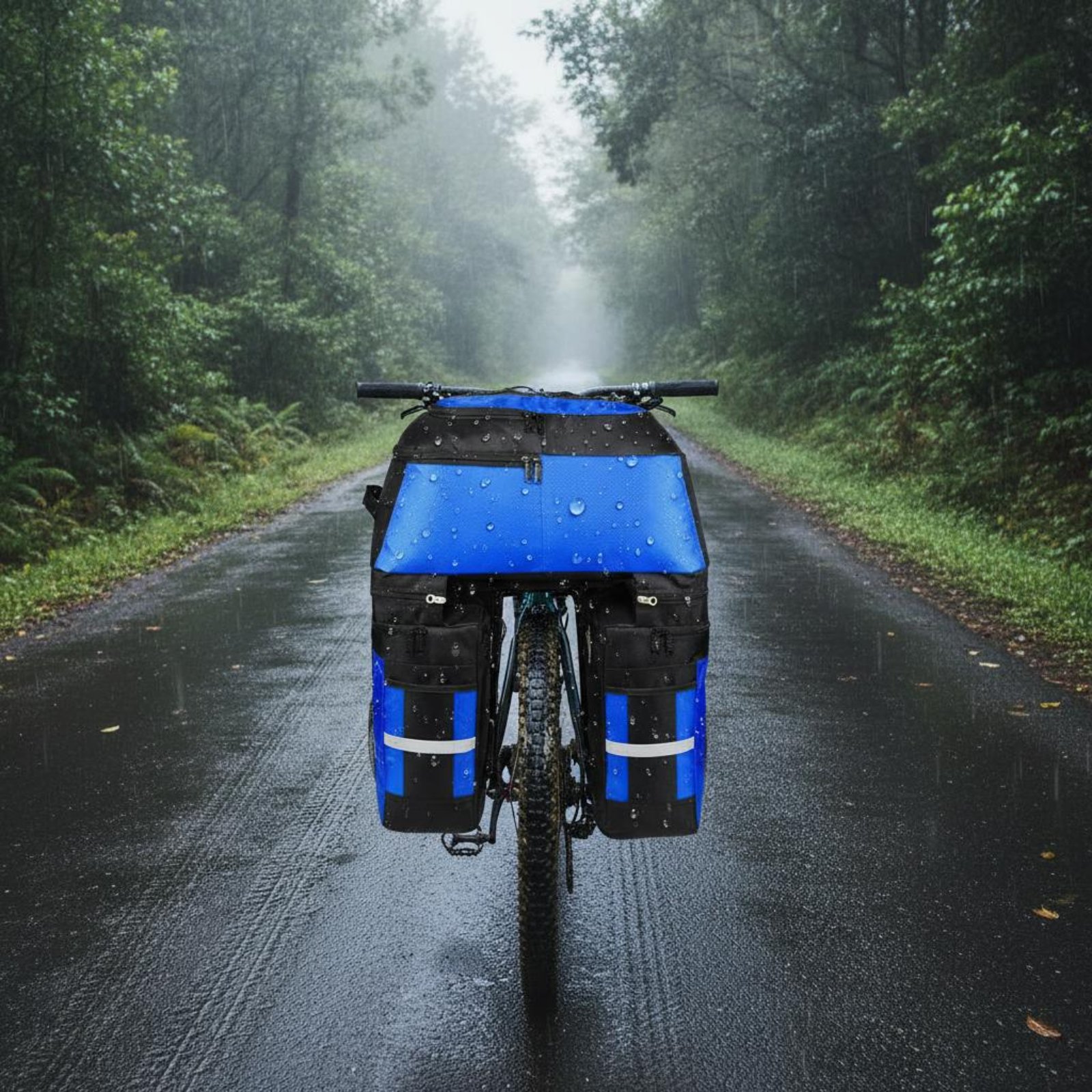 Rear Rack Pannier Bag Rain Cov - Cycling Gear Rack 评论和价格