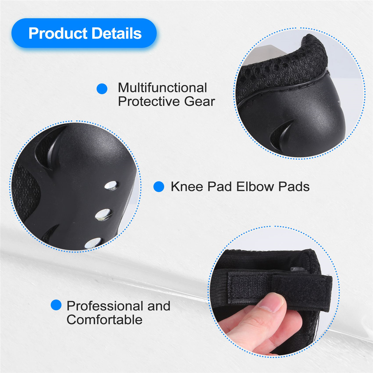ABAZJ Knee Pad Elbow Pads Guar - Cycling Protective Gear 评论和价格