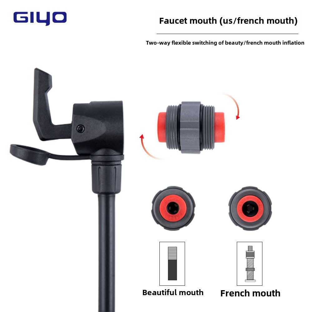 Giyo Mini Pump Tire InflatorGM - Mtb Pedals 评论和价格